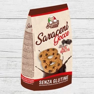 Inglese gluténmentes teljes kiőrlésű keksz SARACENI -csokicseppel 300g