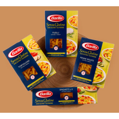 Barilla gluténmentes Spagetti tészta 400g