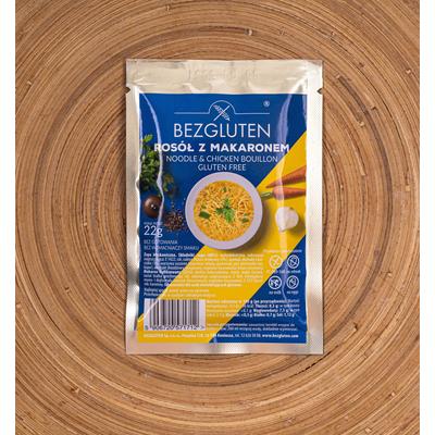 Bezgluten gluténmentes baromfihúsleves tésztával 22g