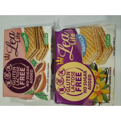 Lea Life vaníliás glutén-és laktózmentes nápolyi 95g