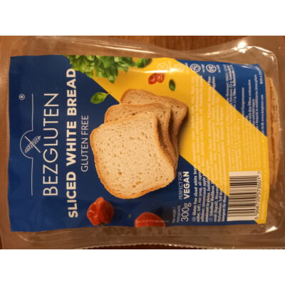 Bezgluten gluténmentes szeletelt fehér kenyér 300g
