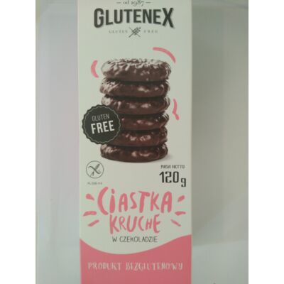 Glutenex csokoládés linzerkarika 120g