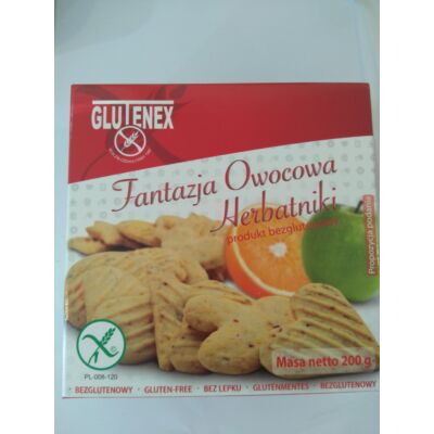 Glutenex fantázia keksz- gyümölcsös 200g