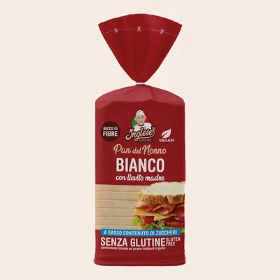 Inglese gluténmentes kovászos fehér szeletelt kenyér 300g