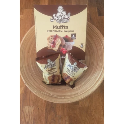 Inglese gluténmentes, tejmentes málnás muffin 40g