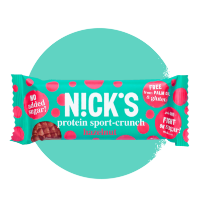 Nick's mogyorós szelet+30%fehérjetartalom