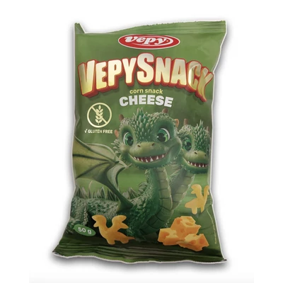 Vepy gluténmentes kukoricás snack sajt ízű 50g